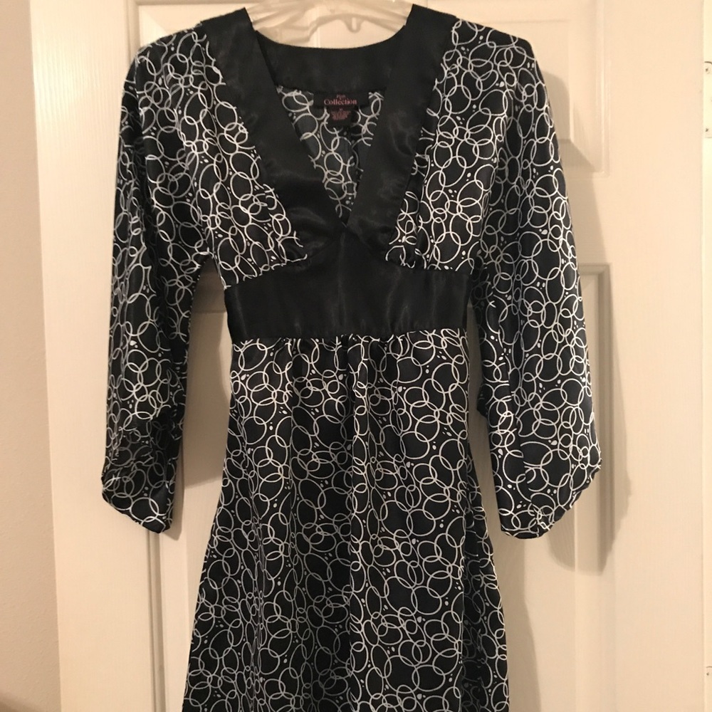 Cute black and white dress.  Never worn